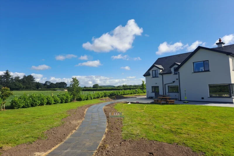 Tar and Chip Driveway with Limestone Patio in Watergrasshill, Co. Cork (5)