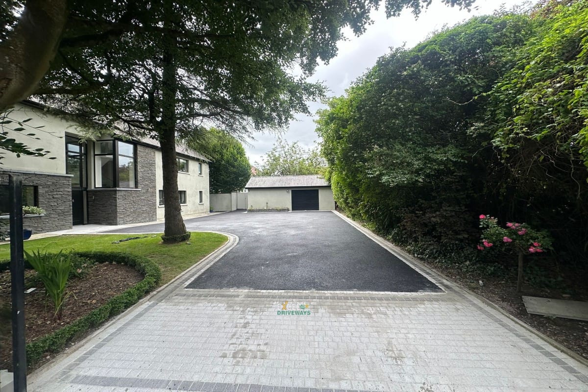 Asphalt Driveway with Granite Paving in Douglas Cork 8