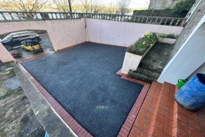 Tarmac Driveway with Block Paved Border and Apron in Rochestown Cork 4