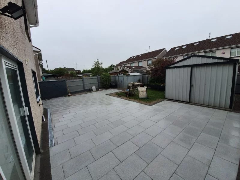 Granite Patio in Watergrasshill, Co. Cork