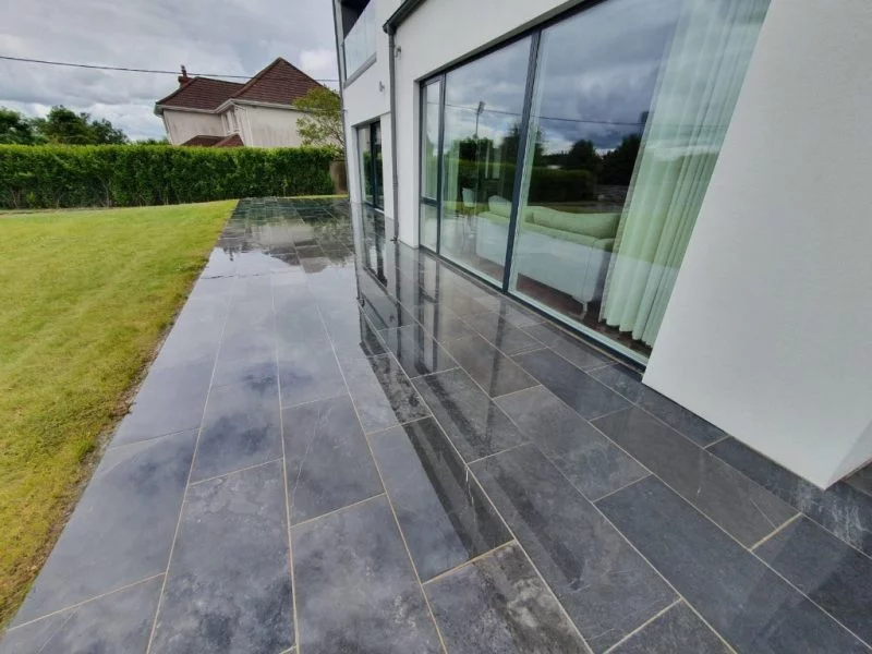 Limestone Patio in Glanmire, Cork