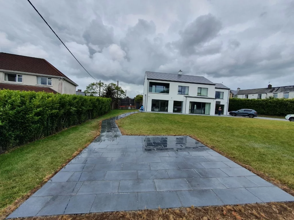 Limestone Patio in Glanmire Cork 3