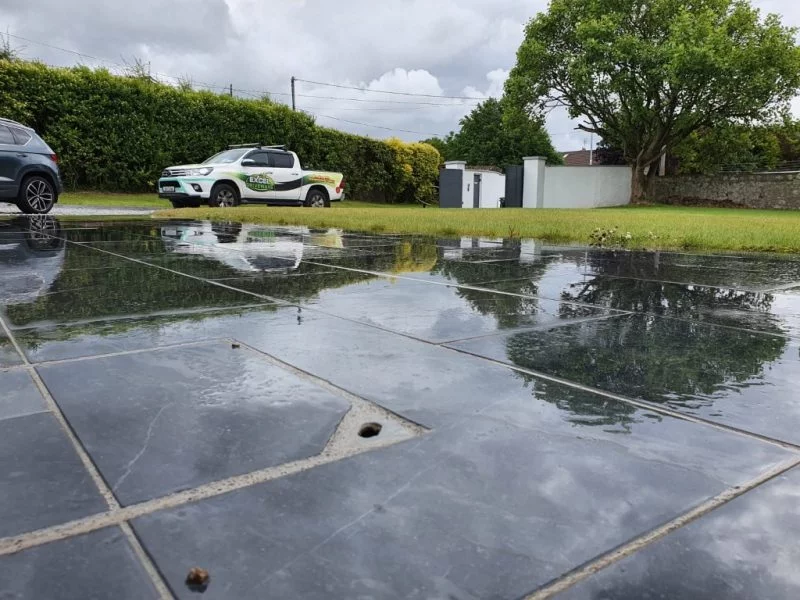 Limestone Patio in Glanmire, Cork