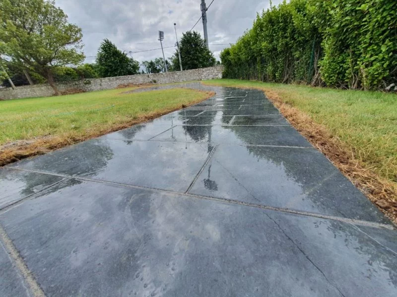 Limestone Patio in Glanmire, Cork