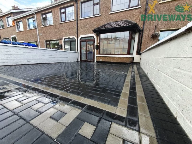 Patterned Block Paving Driveway in Cork City